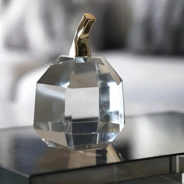 Décoration Table Cristal Métal – Image 2