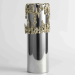 Décoration Vase Inox Alliage de Zinc