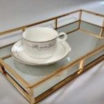 Décoration Plateau Fer Miroir